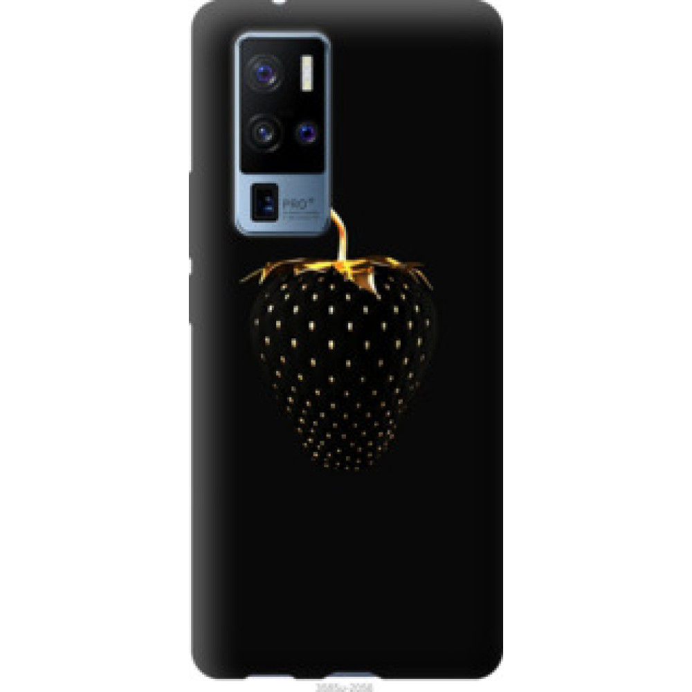 Чехол на Vivo X50 Pro Plus Черная клубника (3585u-2056)