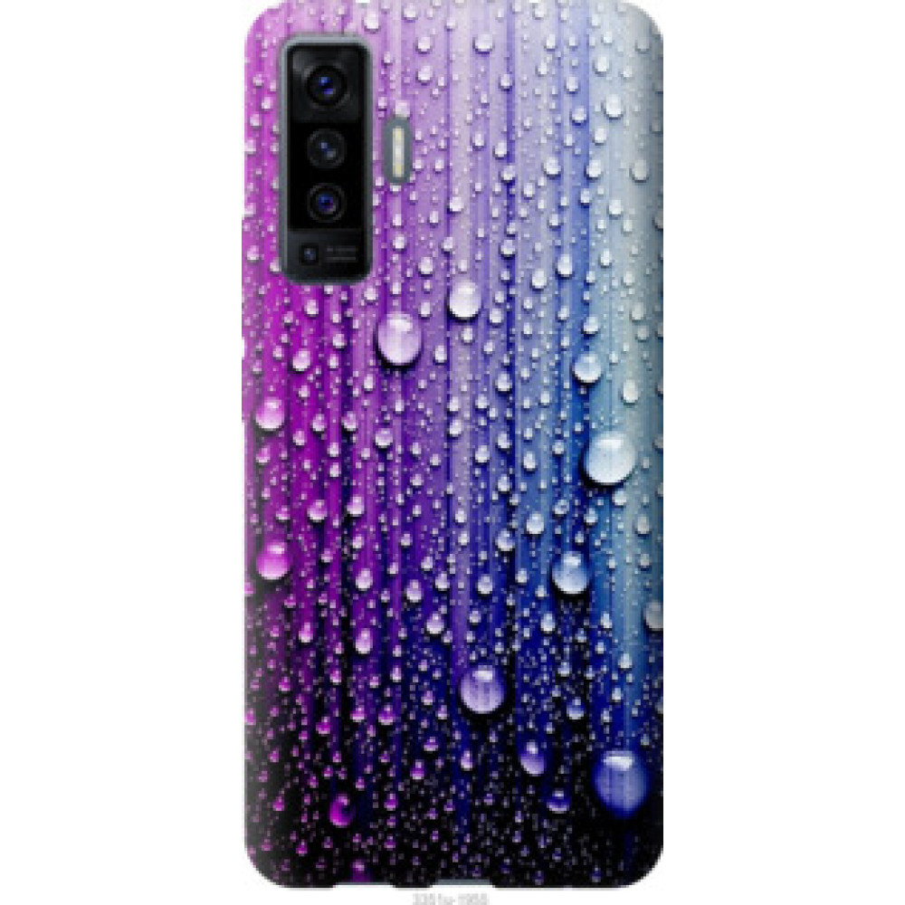 Чехол на Vivo X50 Капли воды (3351u-1955)
