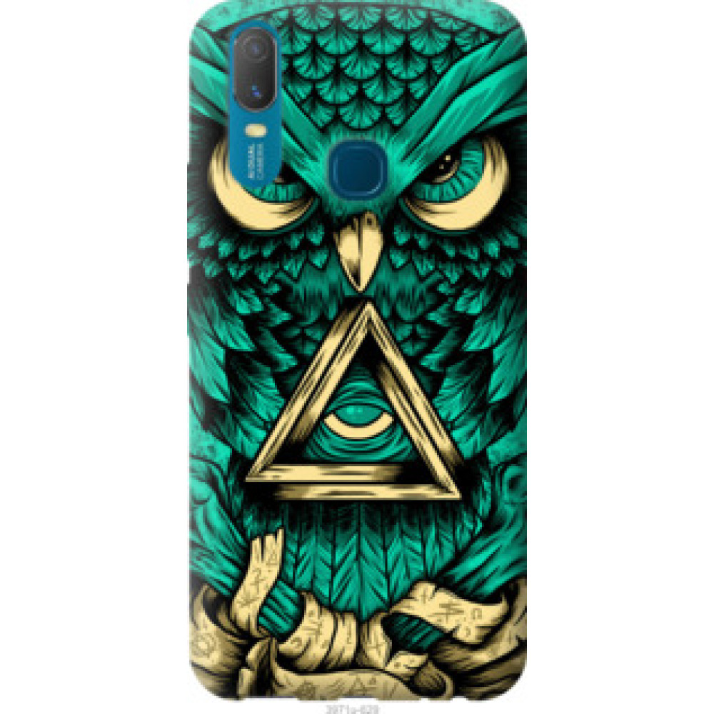 Чехол на Vivo Y11 Сова Арт-тату (3971u-629)