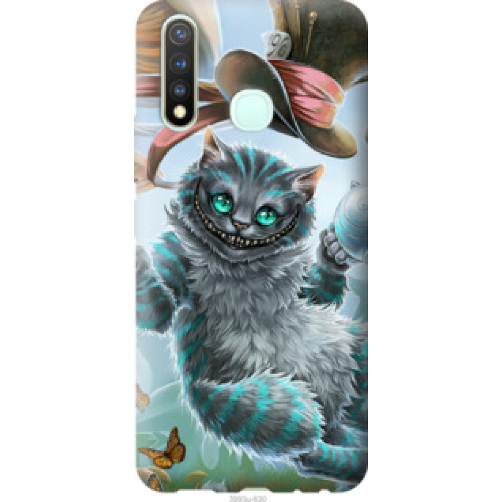 Чехол на Vivo Y19 Чеширский кот 2 (3993u-630)