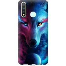 Чехол на Vivo Y19 Арт-волк (3999u-630)