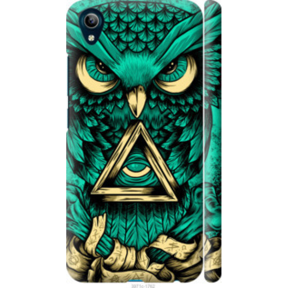 Чехол на Vivo Y91C Сова Арт-тату (3971c-1762)
