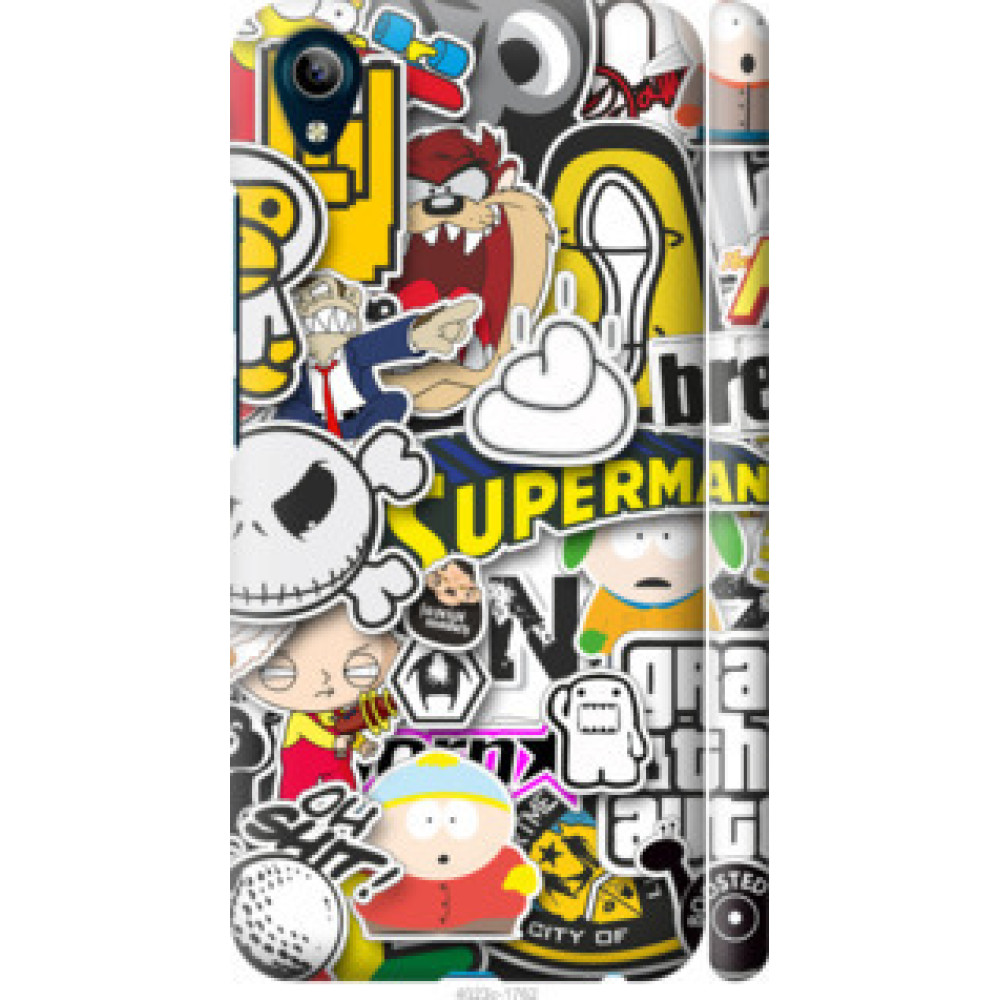 Чохол на Vivo Y91C Popular logos (4023c-1762)