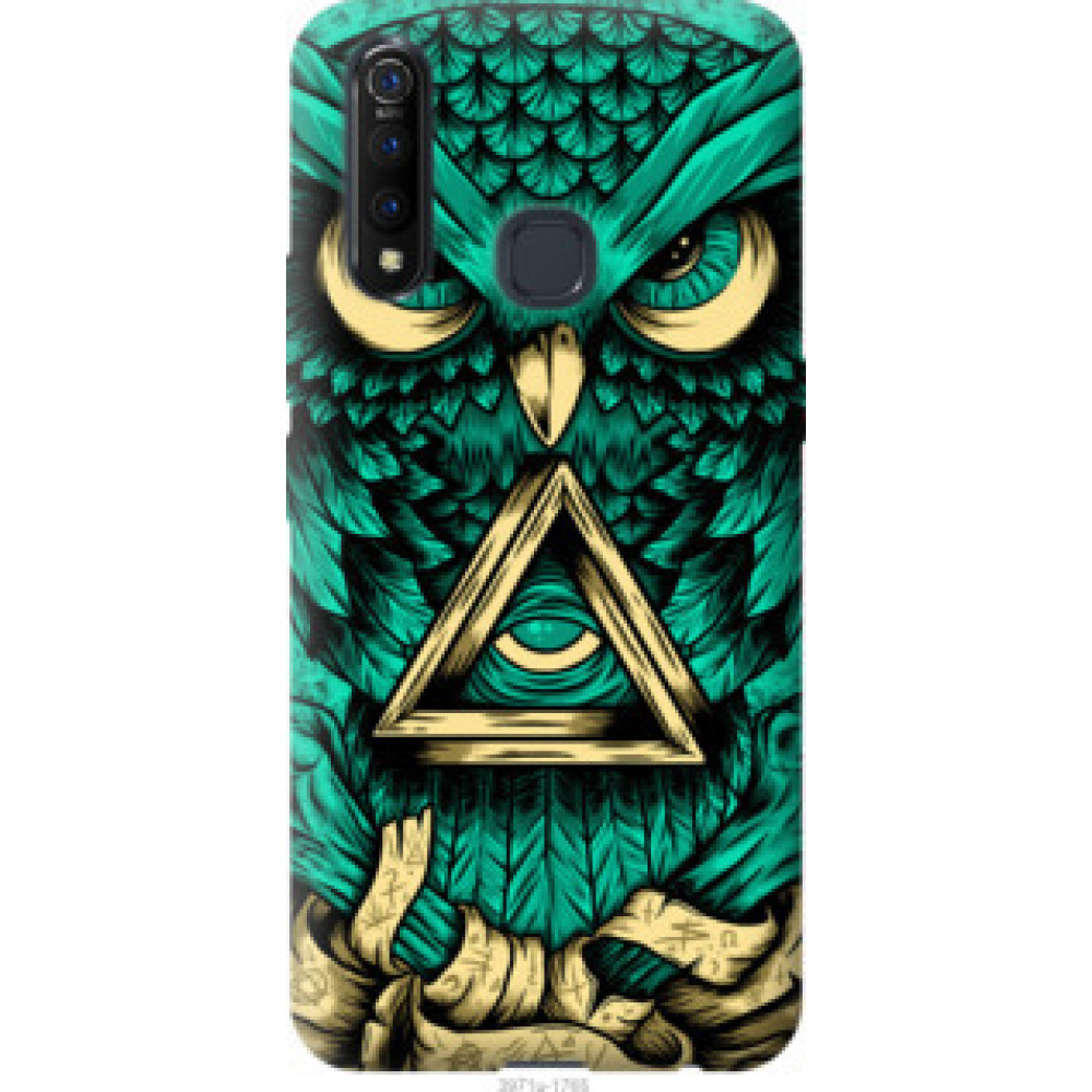 Чехол на Vivo Z5X Сова Арт-тату (3971u-1765)