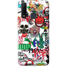 Чехол на Vivo Z5X Many different logos (4022u-1765)