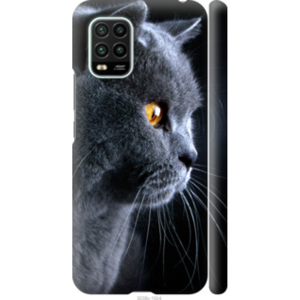 Чохол на Xiaomi Mi 10 Lite Красивый кот (3038c-1924)