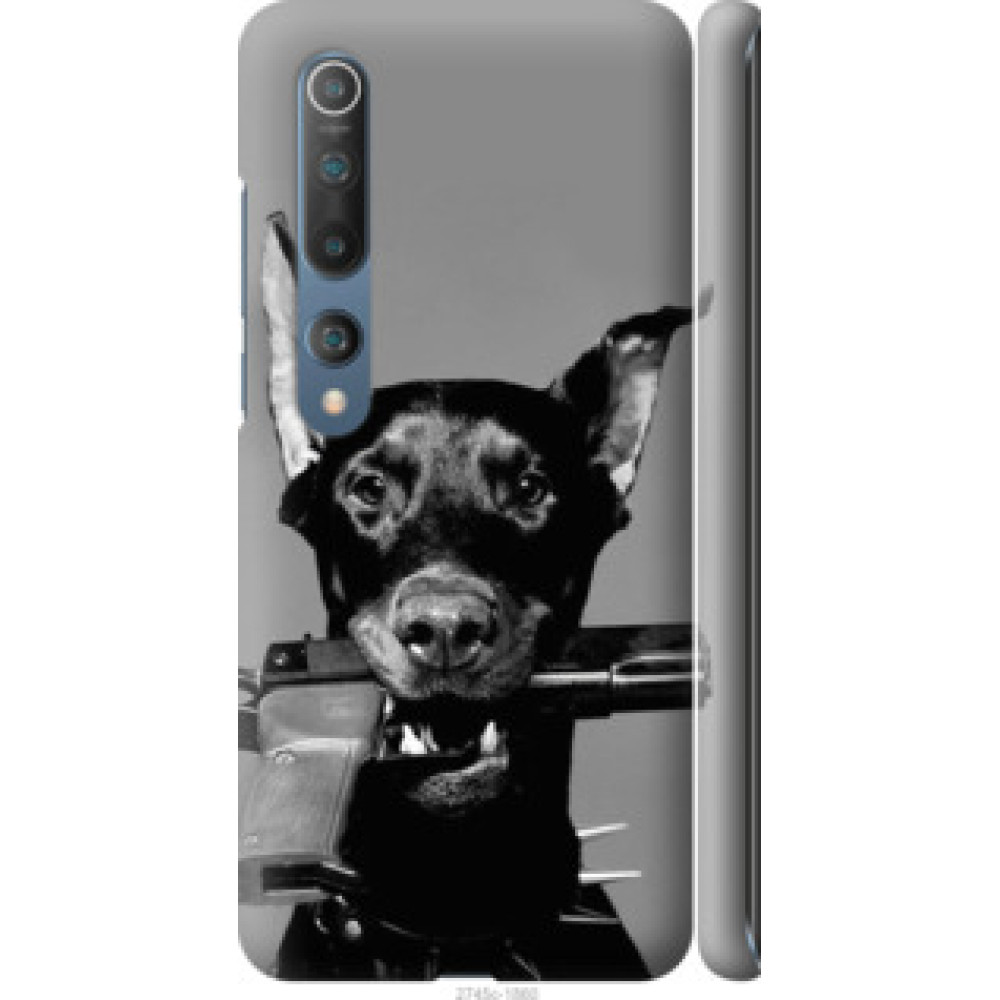 Чехол на Xiaomi Mi 10 Доберман (2745c-1860)