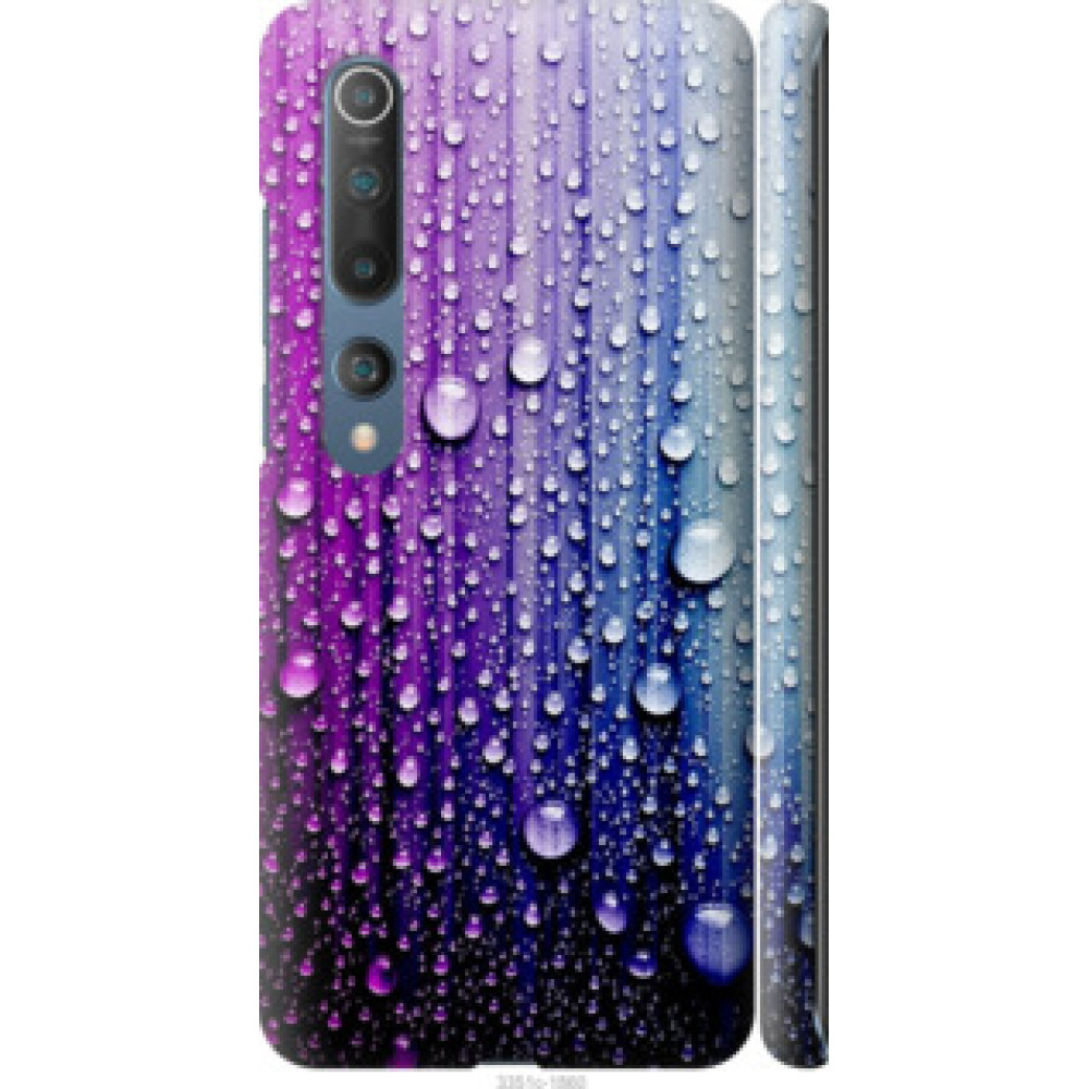 Чехол на Xiaomi Mi 10 Капли воды (3351c-1860)