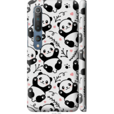 Чехол на Xiaomi Mi 10 Панды (4318c-1860)