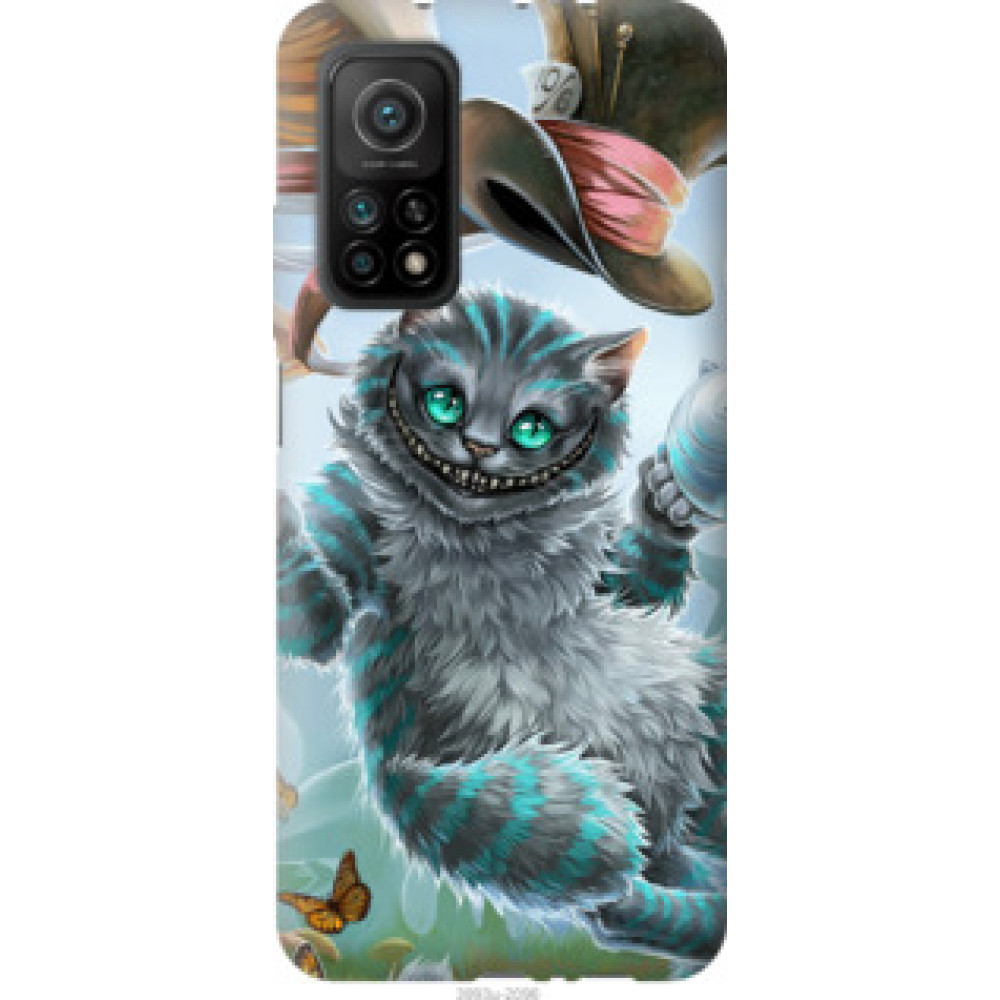Чехол на Xiaomi Mi 10T Чеширский кот 2 (3993c-2096)