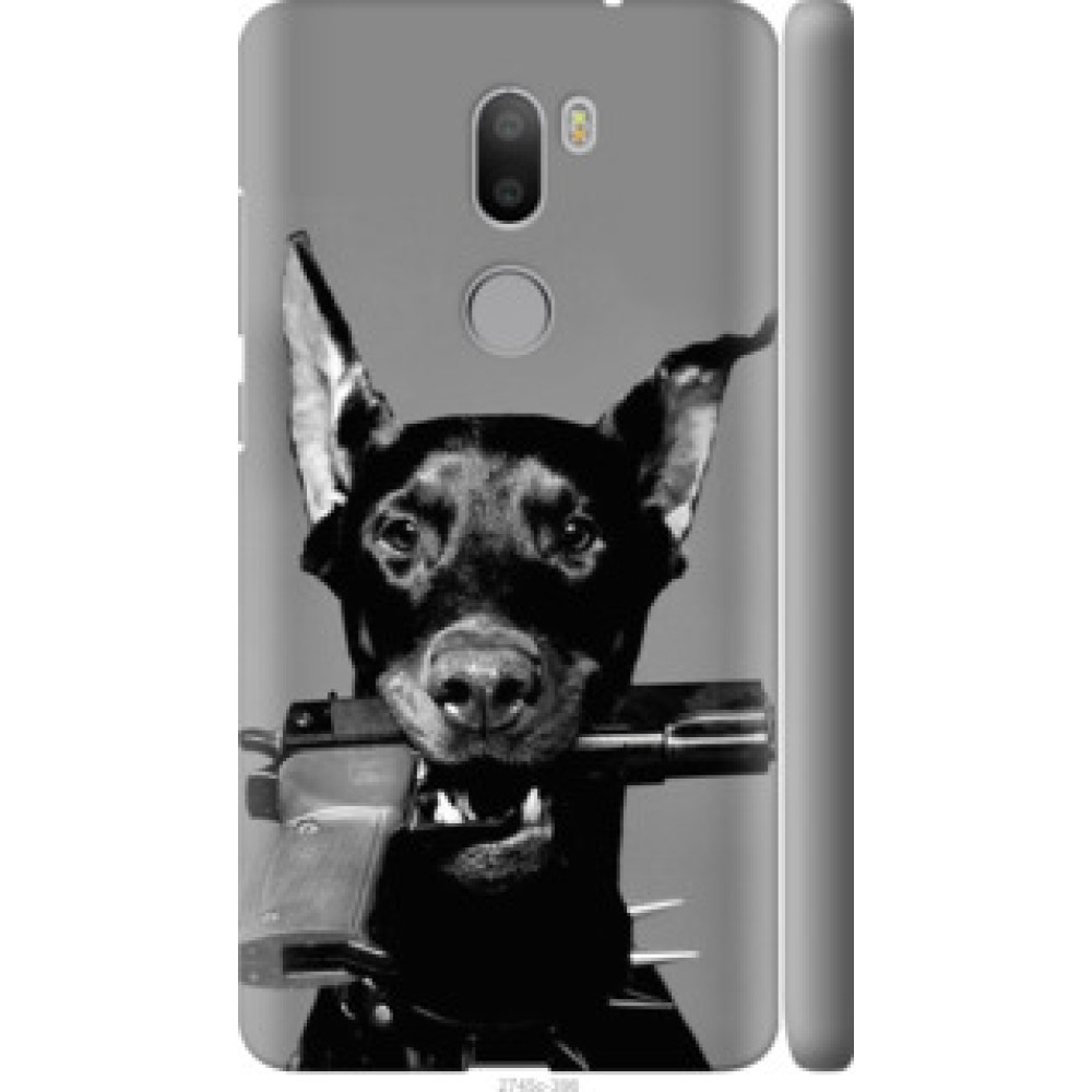 Чехол на Xiaomi Mi 5s Plus Доберман (2745c-396)