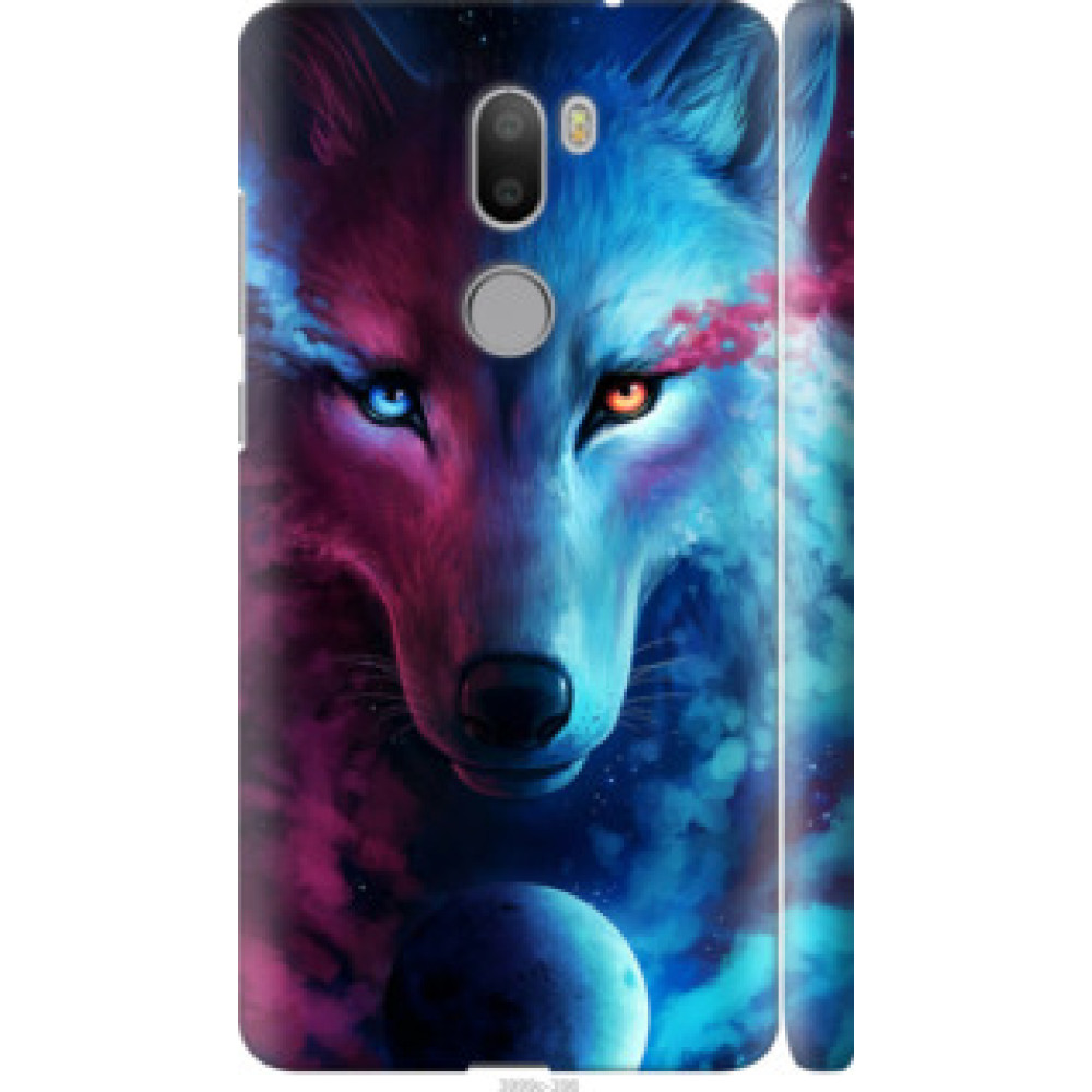 Чехол на Xiaomi Mi 5s Plus Арт-волк (3999c-396)