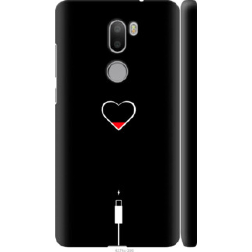 Чехол на Xiaomi Mi 5s Plus Подзарядка сердца (4274c-396)