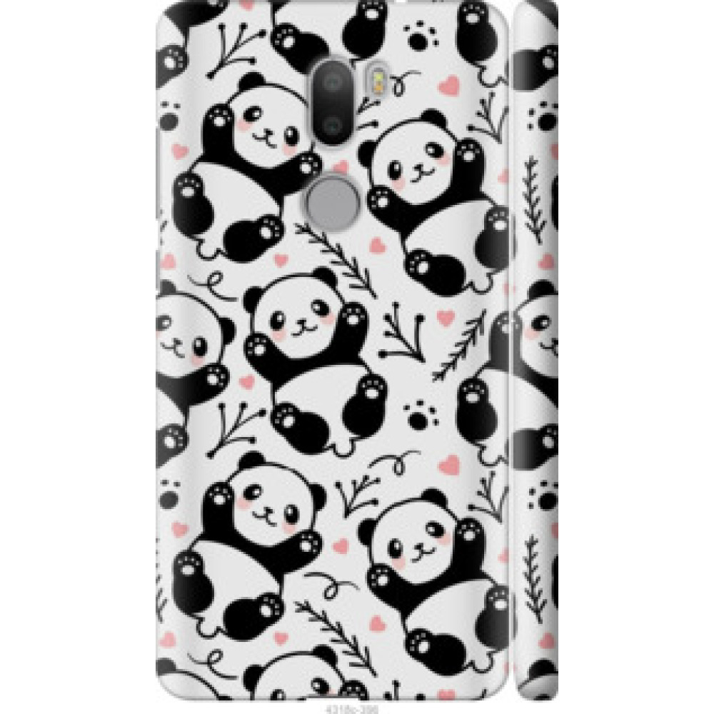 Чохол на Xiaomi Mi 5s Plus Панды (4318c-396)