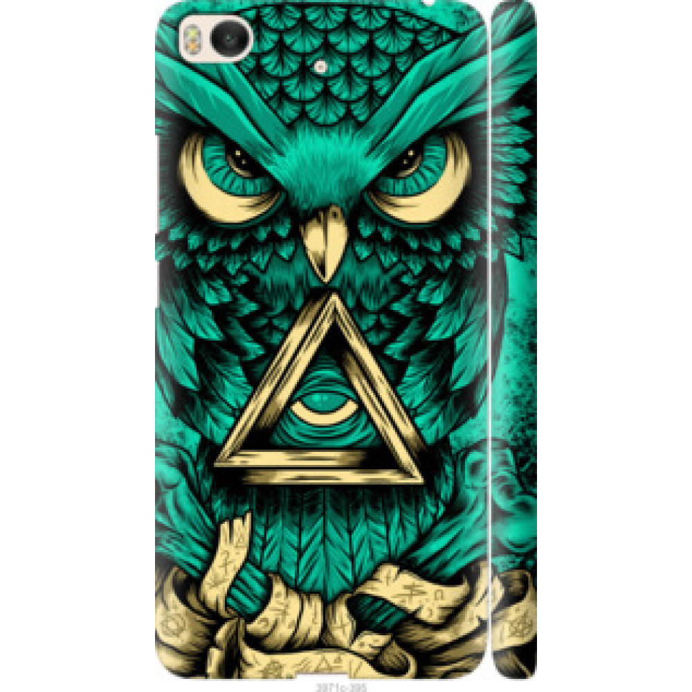 Чехол на Xiaomi Mi 5s Сова Арт-тату (3971c-395)