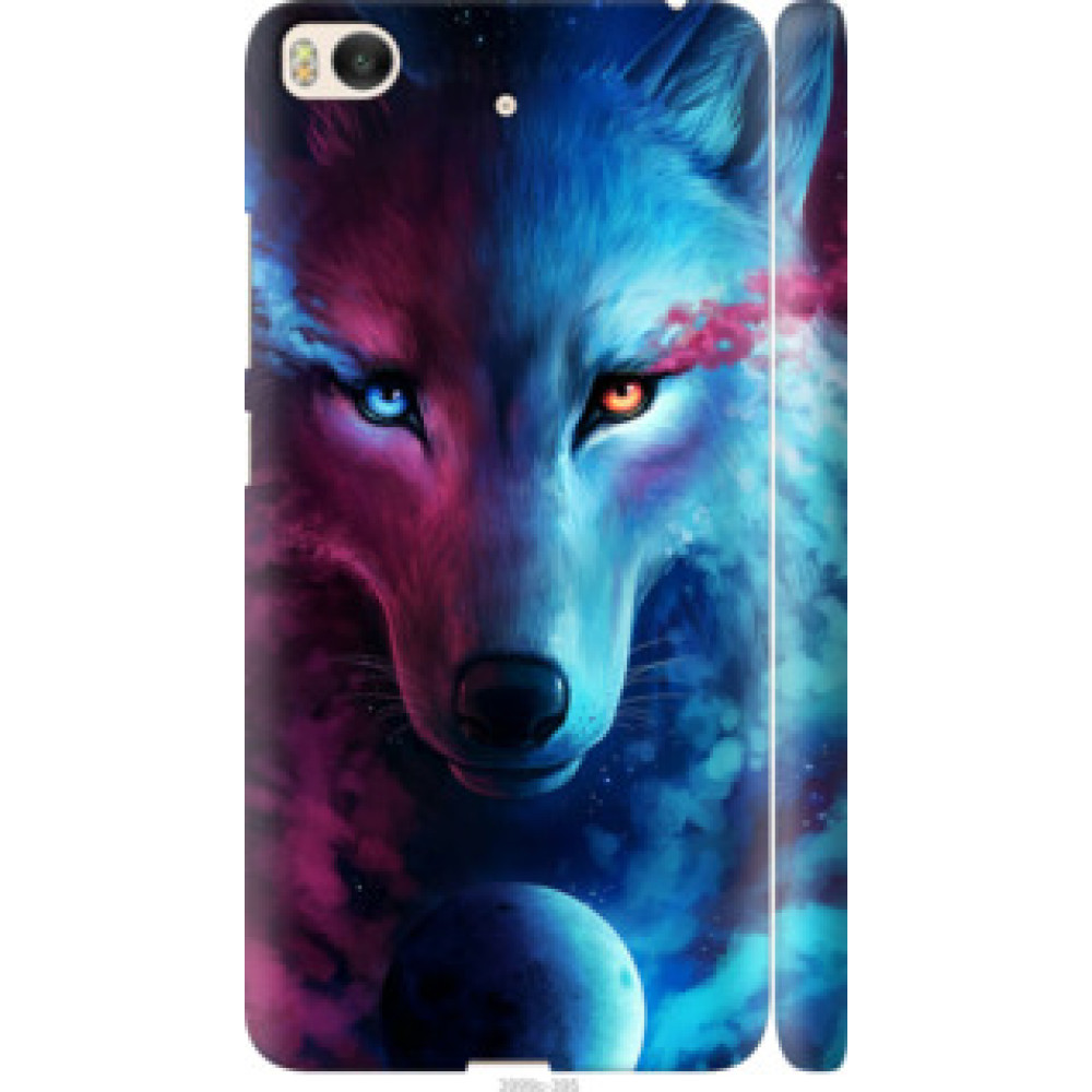 Чехол на Xiaomi Mi 5s Арт-волк (3999c-395)