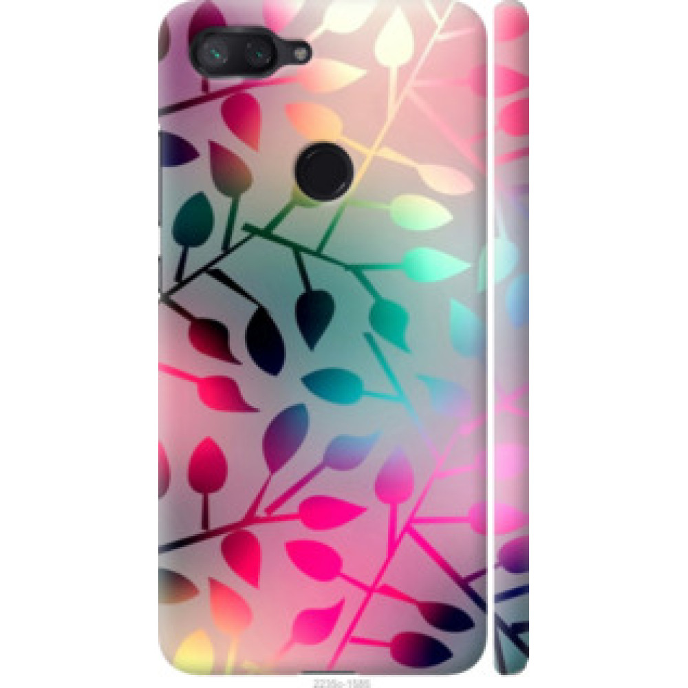 Чохол на Xiaomi Mi 8 Lite Листья (2235c-1585)