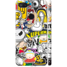 Чехол на Xiaomi Mi 8 Lite Popular logos (4023c-1585)