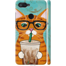 Чехол на Xiaomi Mi 8 Lite Зеленоглазый кот в очках (4054c-1585)