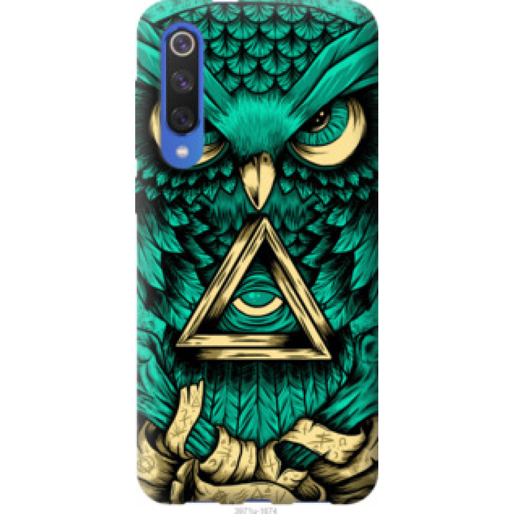 Чохол на Xiaomi Mi 9 SE Сова Арт-тату (3971u-1674)