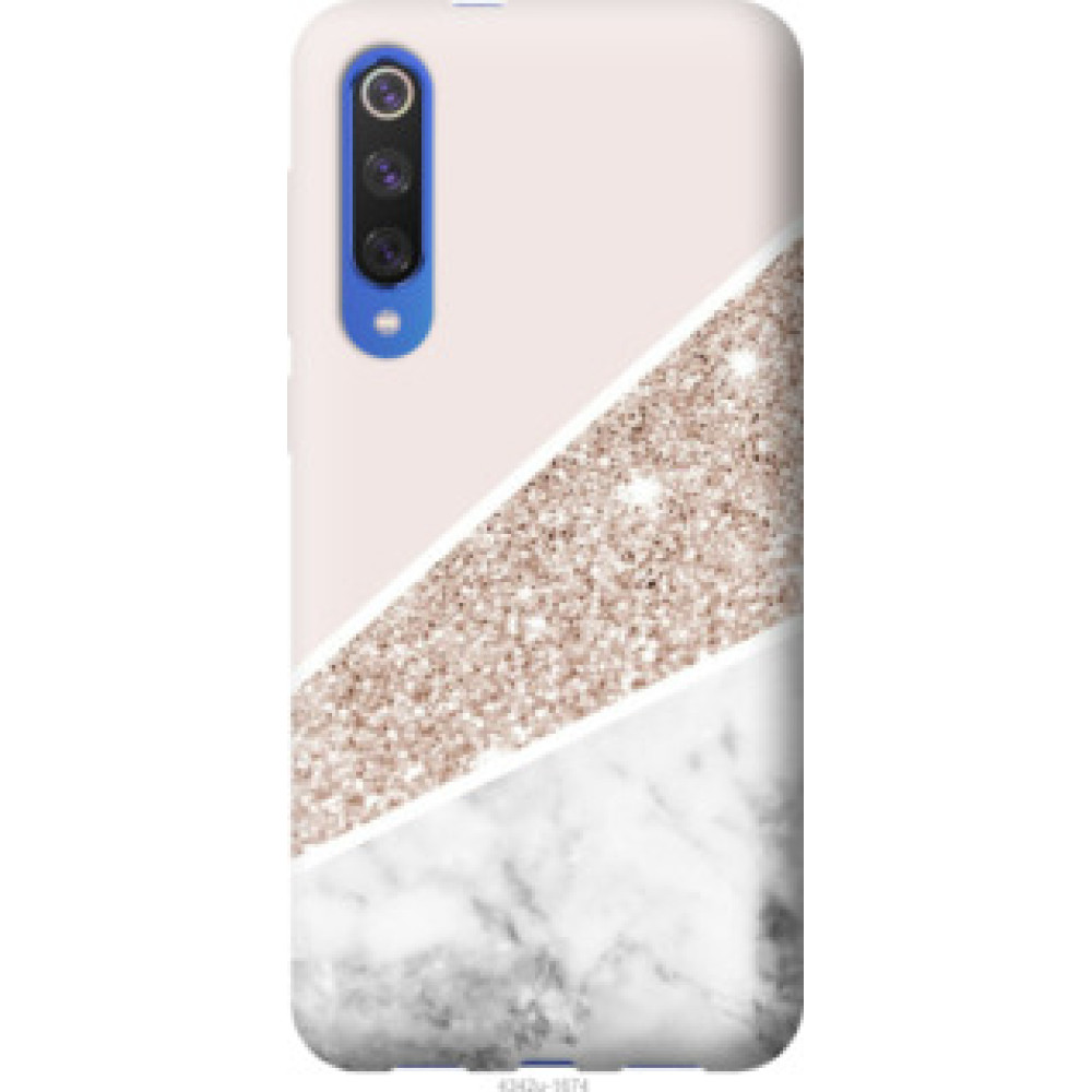 Чехол на Xiaomi Mi 9 SE Пастельный мрамор (4342u-1674)
