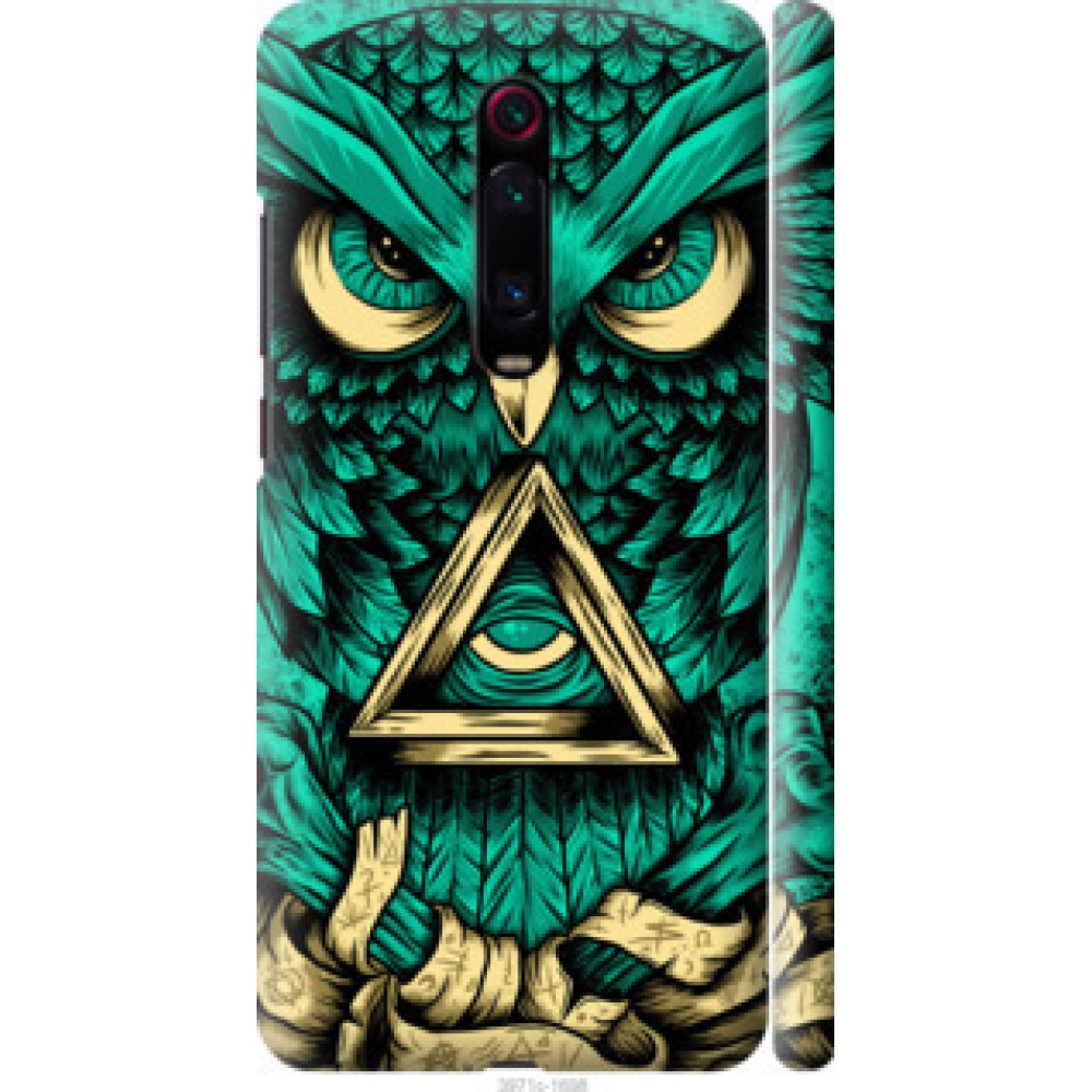 Чохол на Xiaomi Mi 9T Сова Арт-тату (3971c-1815)