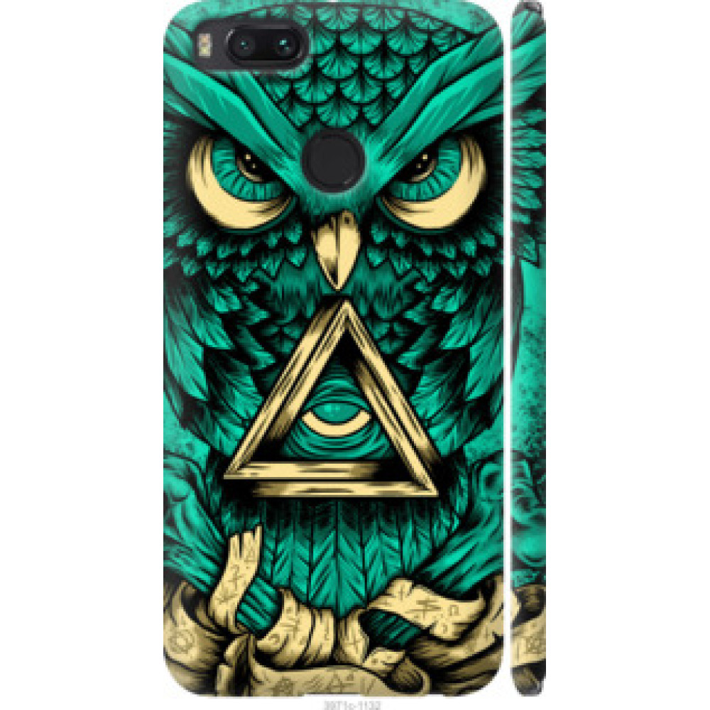 Чохол на Xiaomi Mi A1 Сова Арт-тату (3971c-1132)