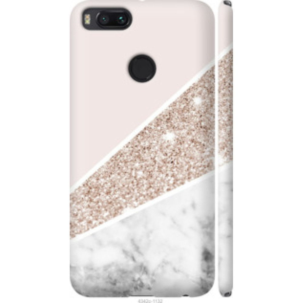 Чохол на Xiaomi Mi A1 Пастельный мрамор (4342c-1132)