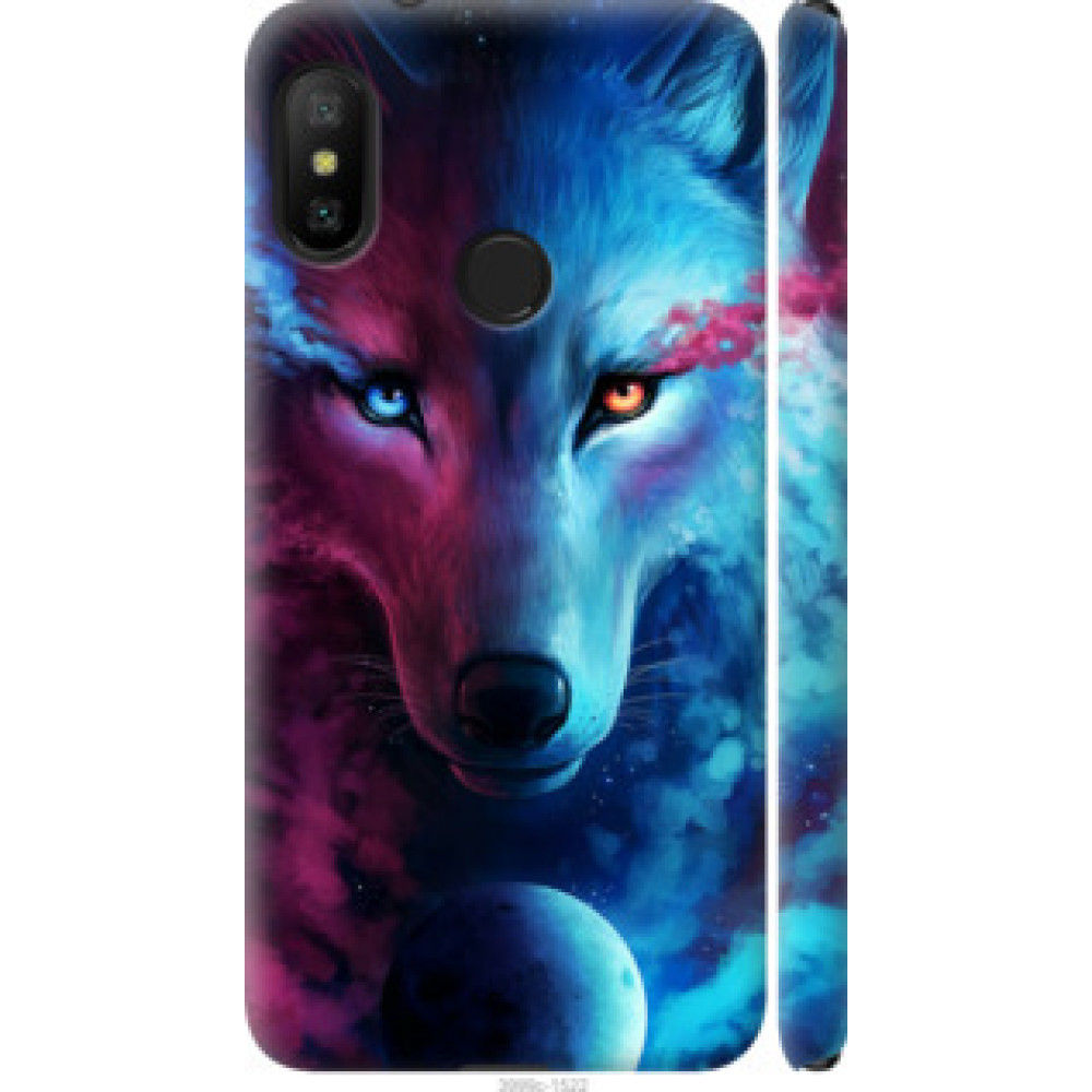 Чохол на Xiaomi Mi A2 Lite Арт-волк (3999c-1522)