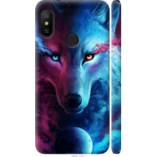 Чехол на Xiaomi Mi A2 Lite Арт-волк (3999c-1522)