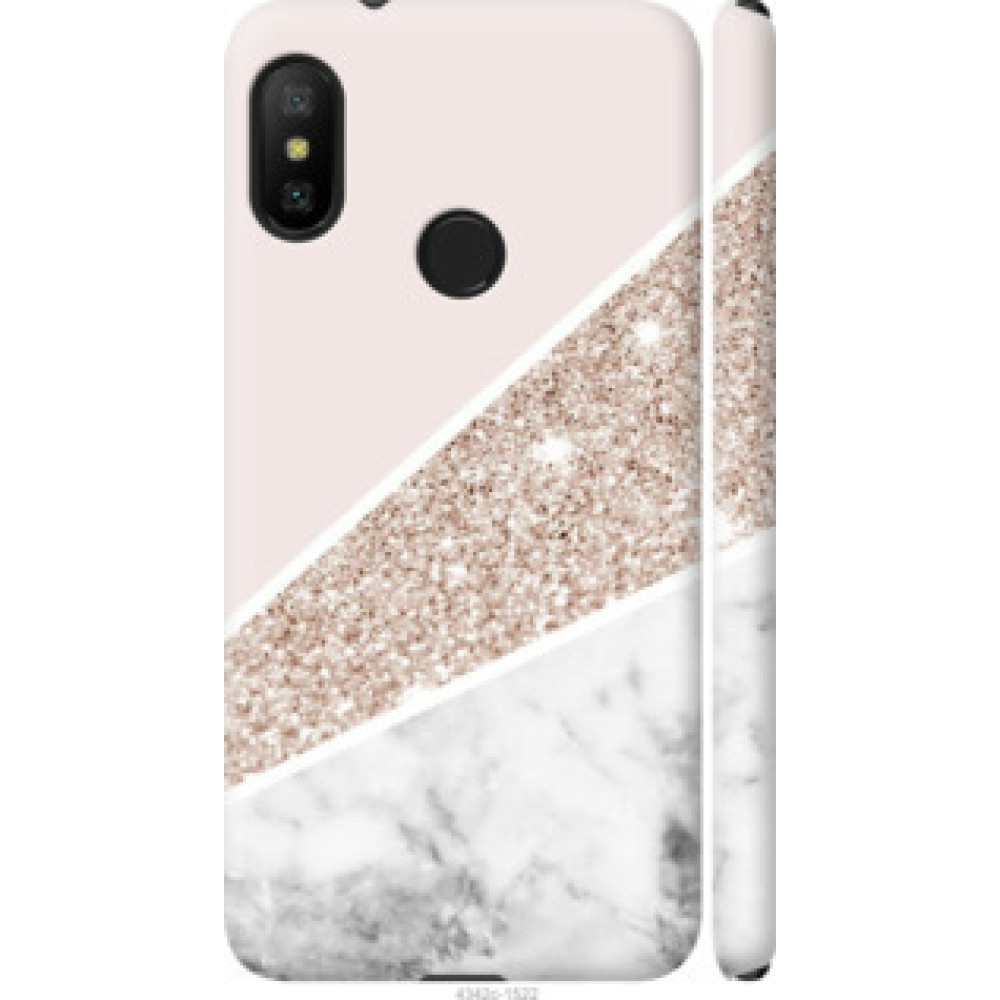 Чохол на Xiaomi Mi A2 Lite Пастельный мрамор (4342c-1522)