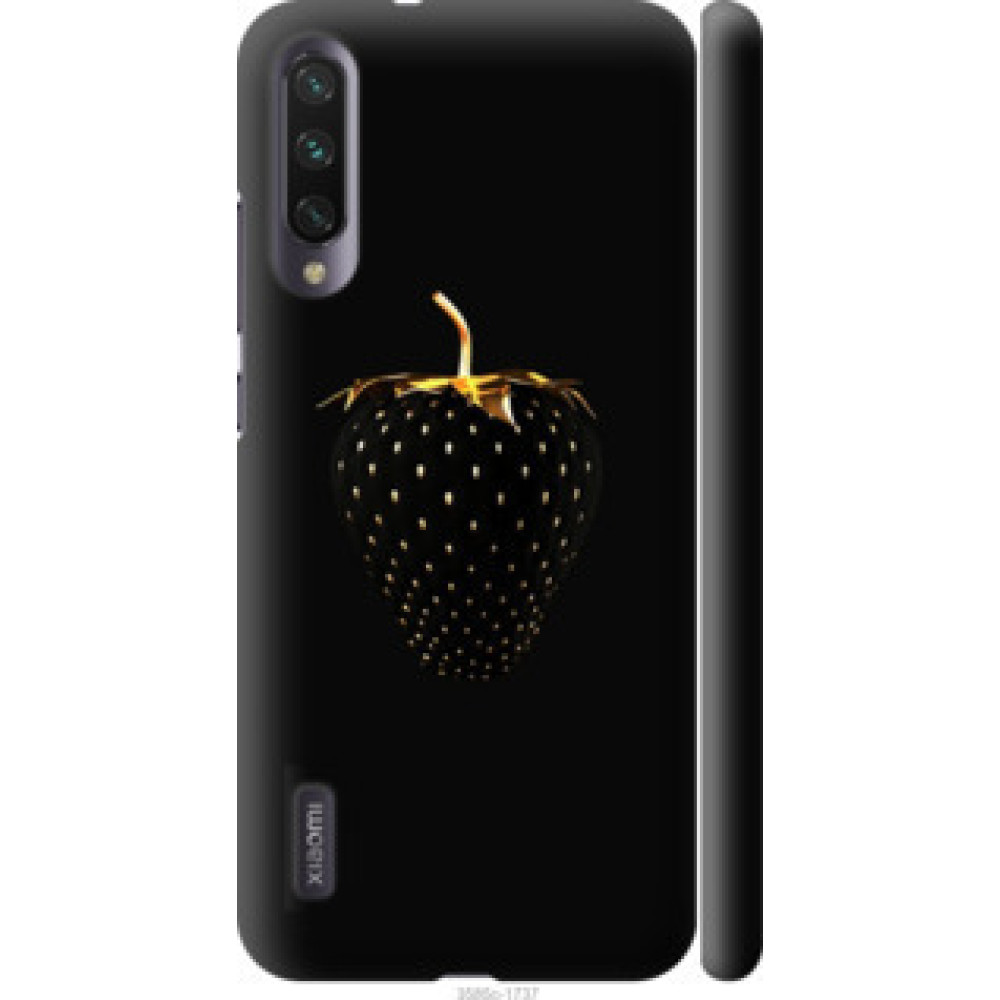 Чохол на Xiaomi Mi A3 Черная клубника (3585c-1737)