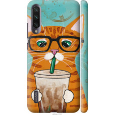 Чехол на Xiaomi Mi A3 Зеленоглазый кот в очках (4054c-1737)