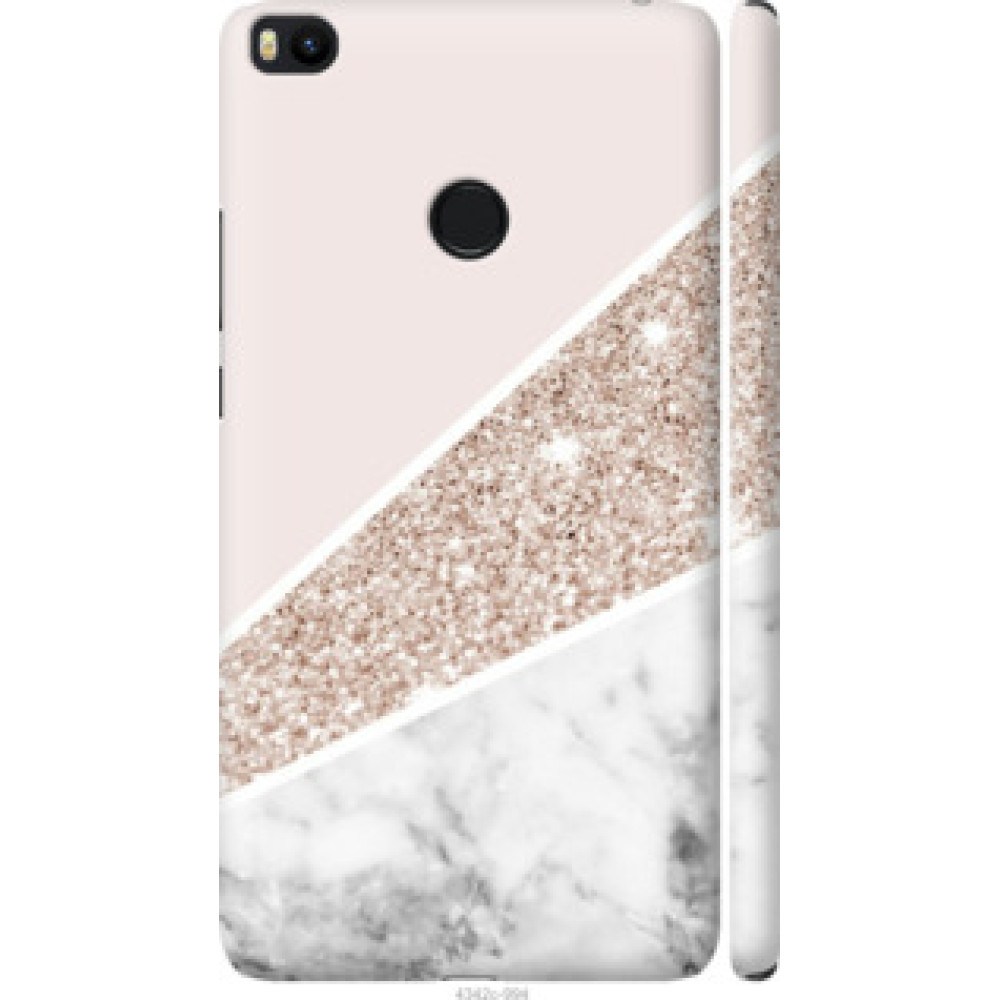 Чехол на Xiaomi Mi Max 2 Пастельный мрамор (4342c-994)