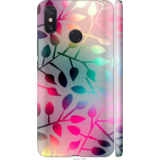 Чехол на Xiaomi Mi Max 3 Листья (2235c-1534)