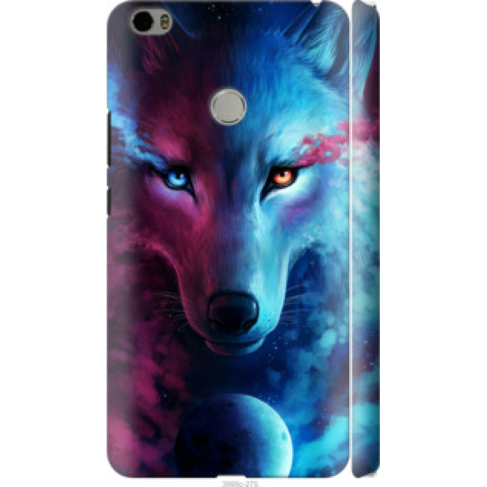 Чехол на Xiaomi Mi Max Арт-волк (3999c-275)