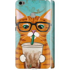 Чехол на Xiaomi Mi Max Зеленоглазый кот в очках (4054c-275)