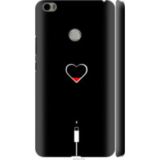 Чехол на Xiaomi Mi Max Подзарядка сердца (4274c-275)