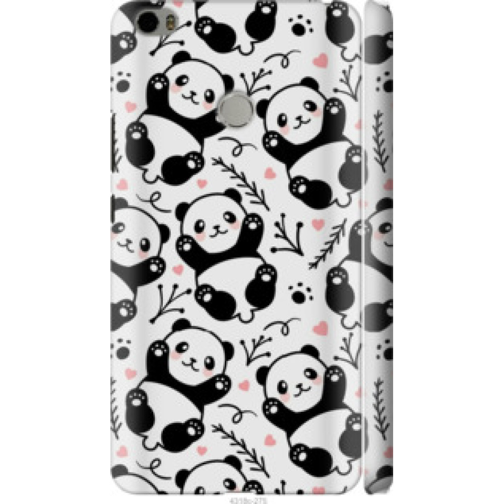 Чехол на Xiaomi Mi Max Панды (4318c-275)