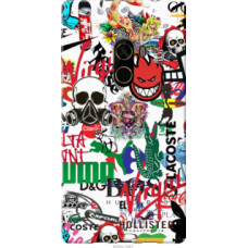 Чехол на Xiaomi Mi MiX 2 Many different logos (4022u-1067)