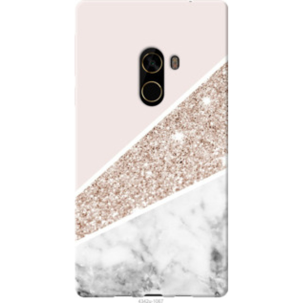 Чехол на Xiaomi Mi MiX 2 Пастельный мрамор (4342u-1067)