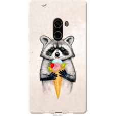 Чехол на Xiaomi Mi MiX 2 Енотик с мороженым (4602u-1067)