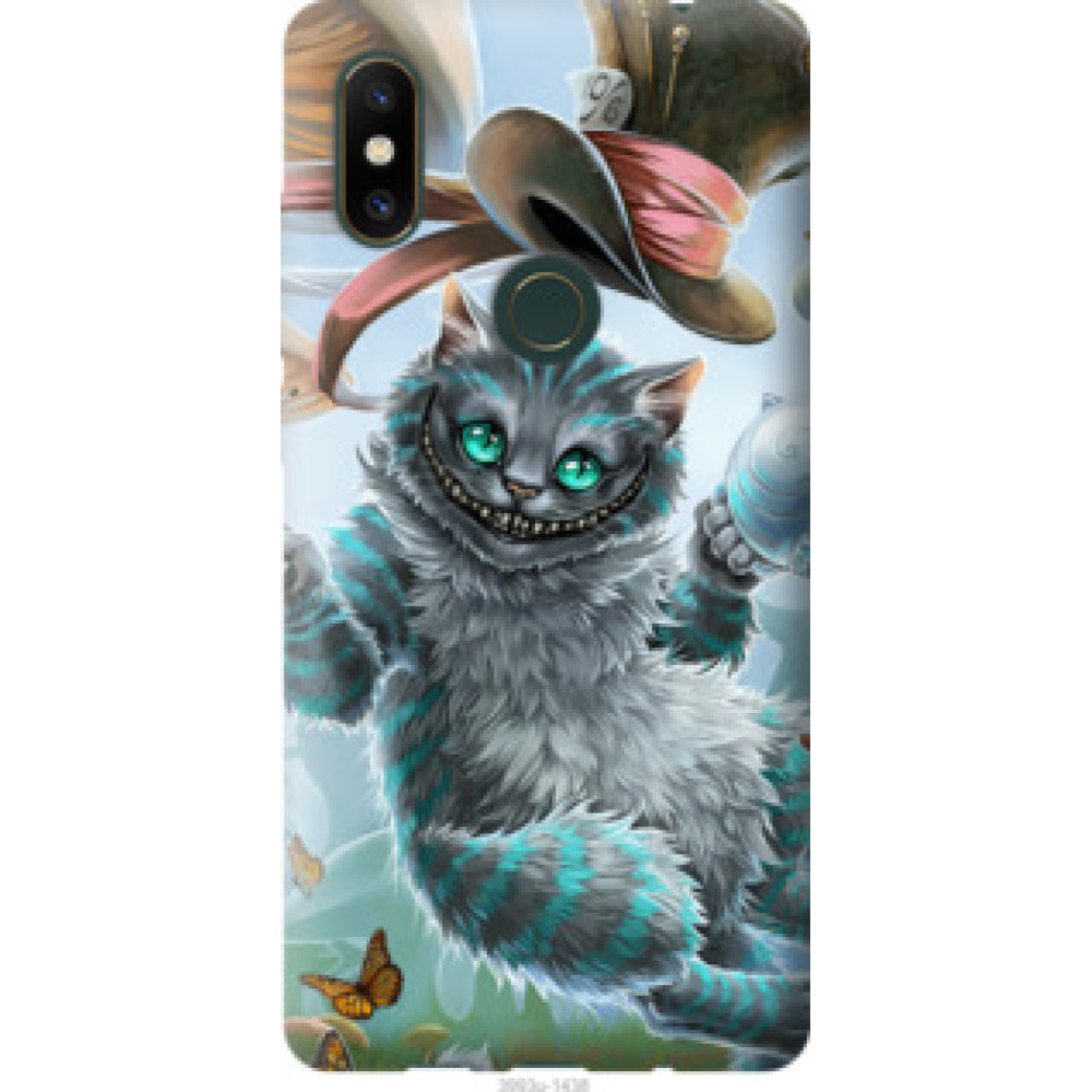 Чехол на Xiaomi Mi Mix 2s Чеширский кот 2 (3993u-1438)