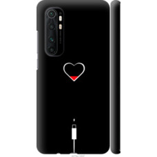 Чехол на Xiaomi Mi Note 10 Lite Подзарядка сердца (4274c-1937)