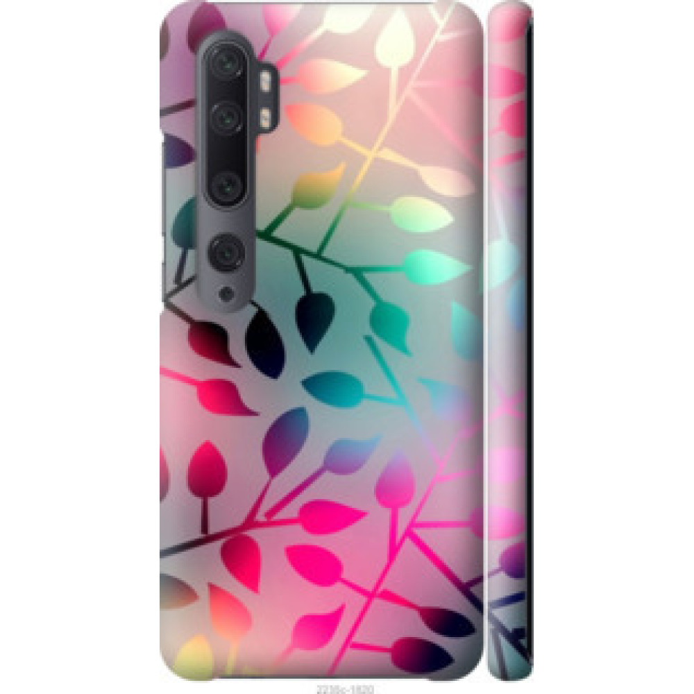 Чохол на Xiaomi Mi Note 10 Листья (2235c-1820)