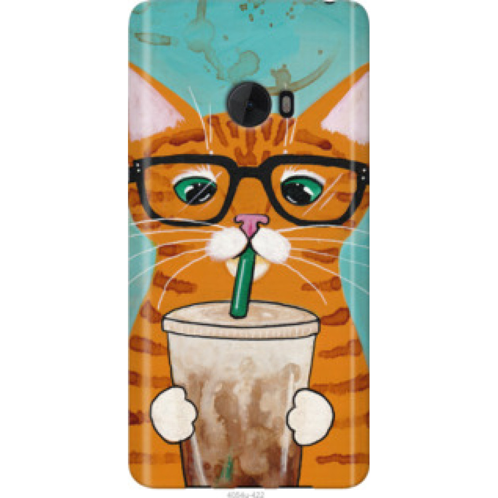 Чехол на Xiaomi Mi Note 2 Зеленоглазый кот в очках (4054u-422)