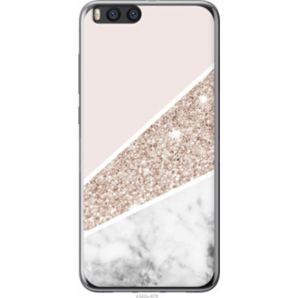 Чехол на Xiaomi Mi Note 3 Пастельный мрамор (4342u-978)