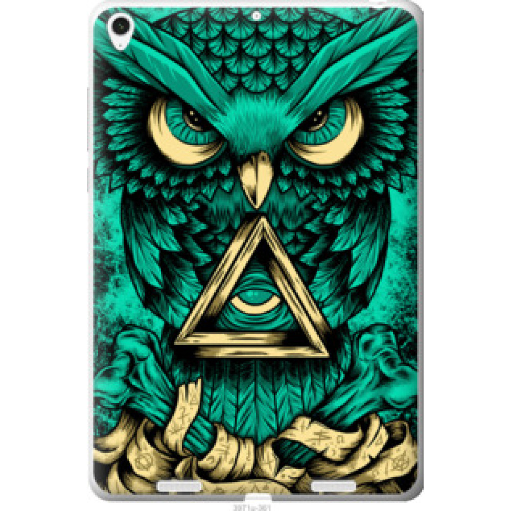 Чехол на Xiaomi Mi Pad Сова Арт-тату (3971u-361)