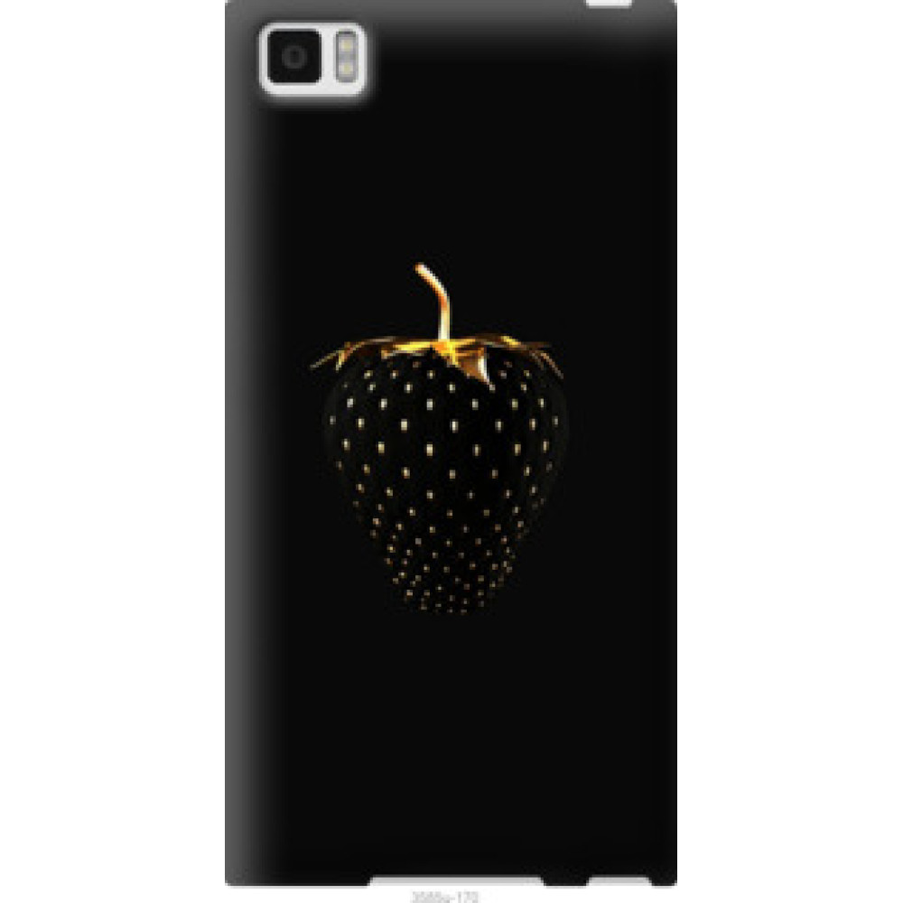 Чехол на Xiaomi Mi3 Черная клубника (3585u-170)