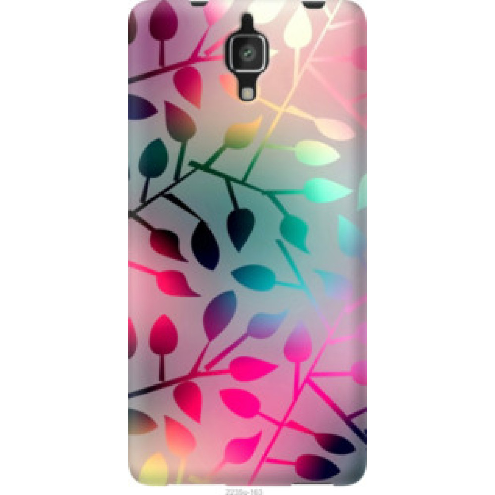 Чехол на Xiaomi Mi4 Листья (2235u-163)